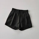 Shorts Feminino Cintura Alta Esporte Fitness 2 em 1 Secagem Rápida