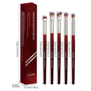 Conjunto de 5 Pincéis de Maquiagem para Sombra MAANGE, Pincel Corretivo, Pincel de Sombra com Cerdas Macias, Ferramentas Portáteis de Maquiagem