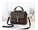 Bolsa de ombro feminina tote bolsa de luxo designer de couro Monograma impresso  única transversal