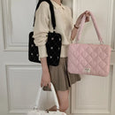 Pasta Executiva com Laço Bordado Bolsa de Arquivo Grande Capacidade Bolsa de Documento Bolsa de Mão Bolsa de Ombro Bolsa para Laptop Trabalho de Escritório