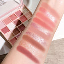 Paleta de sombra de olho com 25 cores, paleta leite com aveia, pó cintilante, lantejoulas de pérola, marrom alaranjado suave, sombra de olho acessível