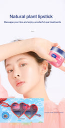 Conjunto de 8/6/4 unidades de Bálsamo Labial Hidratante Cuidados a Base Natural em Gel Hidratante para Lábios Rachados