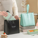 Bolsa Bento de um ombro Bolsa de lanche para estudante Bolsa de almoço Bolsa de trabalho Escritório Bolsa térmica para transportar almoço