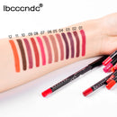 Batom Matte Lápis Delineador Labial Maquiagem À Prova D'Água Tinta Labial Sexy Batom Matte de Longa Duração Hidratante Caneta Delineador Labial 1 Peça