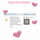 Colar de Pingente de Coração Doce e Romântico ASONSTEEL para Mulheres, Metal de Aço Inoxidável,  Deslumbrante, Joia Y2K