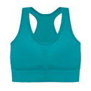 Sutiã Esportivo Feminino Push Up à Prova de Choque Poliéster Respirável