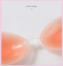 Sutiã de Silicone Invisível Push Up Sexy sem Alças, Adesivo, Costas Nuas