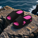 Chinelo Feminino Tipo Havaiana com Coração, Plataforma, Nuvem, Outdoor e Indoor, Sandália Macia de Verão, Rasteira