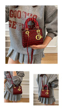 Bolsa  Nova Tendência Bolsa de Couro Resistente à Água Grande Capacidade Para Mulheres Práticas