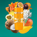 Perfume Oriental Vanilla 100ml para Mulheres, Aroma Elegante e Duradouro com Notas Tropicais Doces de Orquídea, Cítricos e Sândalo