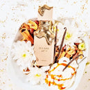 100ml Perfume Feminino Caramelo, Leite, Mel, Baunilha & Almíscar, Doce e Feminino, Eau de Parfum Floral Gourmand de Longa Duração