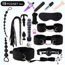 Kits BDSM Vibradores de bondage sexual Brinquedos sexuais para Casais Adultos 18 Algemas acessórios eróticos plugue anal Dildo Loja de Brinquedos Sexy