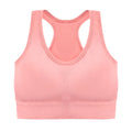 Sutiã Esportivo Feminino Push Up à Prova de Choque Poliéster Respirável