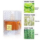 Perfume Masculino de Marca Premium Arabian Charm com Feromônio, Spray de Fragrância Unissex, Colônia Duradoura, Romântica, Fougère Amadeirada