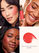 Blush Cremoso Maquiagem Matte Textura Perolada com Glitter Iluminador Brilho nutrir Gloss Labial