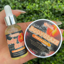 kit de Brilho Corporal e Óleo Corporal Vários sabores Não oleoso Hidratante e umectante Loção Corporal Massagem