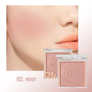 Paleta de Blush Mineral Suave 6 Cores Matte Pó de Longa Duração Sombra Natural para Contorno das Bochechas Make de Beleza