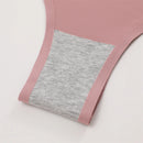 KIT 3 Peças Calcinhas Maillard Sem Costura Ultrafinas Calcinhas Brasileiras de Seda Gelada Sexy Tanga de Cintura Baixa Feminina Sólida