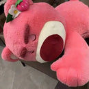 2025 Disney Toy Story Lotso Urso Fofo Morango Sofá Almofada de Pelúcia Brinquedos Recheados Crianças Meninas Amigos Festas Presente de Aniversário