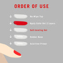 Gel de Unhas Autonivelante 7ml Base Forte Gel Reforçado Esmalte Gel Semi Permanente UV Removível para Nail Art