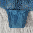 Tanga de Renda Sexy Feminina Calcinha Cintura Baixa Lingerie Transparente Feminina Recortada Calcinha Confortável com Elasticidade