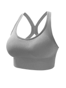 Top Esportivo Sem Costura Confortável & Respirável com Push Up@W4