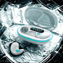 Fones de Ouvido X55 Sem Fio Mini, TWS Bluetooth  Estéreo, Discreto, com Microfone, Chamadas em HD, À Prova d'Água