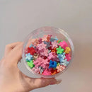 50 unidades Presilha de Cabelo  Mini Fofa Estilo Cartoon Anti-Deslizante