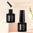 Gel de Unhas Autonivelante 7ml Base Forte Gel Reforçado Esmalte Gel Semi Permanente UV Removível para Nail Art