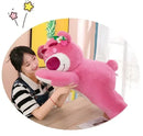 2025 Disney Toy Story Lotso Urso Fofo Morango Sofá Almofada de Pelúcia Brinquedos Recheados Crianças Meninas Amigos Festas Presente de Aniversário