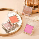 Paleta de Blush Mineral Suave 6 Cores Matte Pó de Longa Duração Sombra Natural para Contorno das Bochechas Make de Beleza