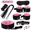 Kits BDSM Vibradores de bondage sexual Brinquedos sexuais para Casais Adultos 18 Algemas acessórios eróticos plugue anal Dildo Loja de Brinquedos Sexy