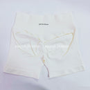 Calças de Fitness Dfyne Impact Peach, Levantamento de Quadril Aparente, Cintura Médio-Alta, Aperta a Barriga, Calças Fitness de Três Pontos para Mulheres