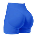 Shorts de verão femininos de cintura baixa, sem costura, shorts de academia, shorts de yoga, shorts de corrida e shorts de treino ciclismo de alta elasticidade