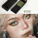 Biya 2 Cores de Sombra de Olhos Portátil Vermelho Preto Paleta Sombra Mate Escura Fumaça Cosméticos Maquiagem Festa Halloween Maquiagem DIY