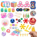 Pacote de Brinquedos Anti-Stresse Aleatórios para Crianças, Brinquedos Sensoriais Baratos, Alívio do Estresse, Presentes para Autismo e TDAH, Conjunto de Fidget Spinner e Squishy