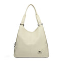 Bolsa Hobo com Alça Superior de Couro para Mulheres, Bolsas Femininas de Lazer, Bolsas de Ombro, Carteiras da Moda, Bolsas Vintage, Bolsa Tote de Grande Capacidade