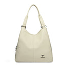 Bolsa Hobo com Alça Superior de Couro para Mulheres, Bolsas Femininas de Lazer, Bolsas de Ombro, Carteiras da Moda, Bolsas Vintage, Bolsa Tote de Grande Capacidade