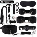 Kits BDSM Vibradores de bondage sexual Brinquedos sexuais para Casais Adultos 18 Algemas acessórios eróticos plugue anal Dildo Loja de Brinquedos Sexy