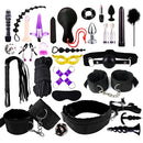 Kits BDSM Vibradores de bondage sexual Brinquedos sexuais para Casais Adultos 18 Algemas acessórios eróticos plugue anal Dildo Loja de Brinquedos Sexy