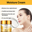 Creme Facial de Vitamina C Retinol Suavizante de Rugas Hidratante Firmador Ácido Hialurônico Clareador Reparador Creme de Cuidados com a Pele Suavizante Clareador