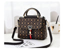 Bolsa de ombro feminina tote bolsa de luxo designer de couro Monograma impresso  única transversal