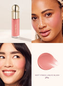 Blush Cremoso Maquiagem Matte Textura Perolada com Glitter Iluminador Brilho nutrir Gloss Labial