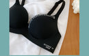 Sutiã Sem Costura Feminino Impressão Lingerie Push Up Sem Aros Reunindo Brassiere