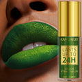 14 Cores Brilho Glitter Metálico Gloss Labial Brilhante de Longa Duração Batom Líquido à Prova d'Água Maquiagem Óleo Labial Tinta Labial