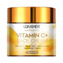 Creme Facial de Vitamina C Retinol Suavizante de Rugas Hidratante Firmador Ácido Hialurônico Clareador Reparador Creme de Cuidados com a Pele Suavizante Clareador