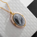 Colar de Casal com Gato de Estimação Carinhoso, Moda em Aço Inoxidável para Homens e Mulheres, Pingente de Melhor Amigo BFF, Joia Presente