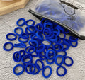50/100 Peças de Elásticos de Cabelo para Crianças, Coloridos de Nylon