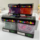 Cubo de Brinquedo Sensorial Macio e Pegajoso Needoh para Alívio de Estresse, Recheado com Bola de Gel Esticável Macia Ice blind box Slow Rebound