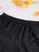 Conjuntos de Pijama com Patchwork e Renda, Conjuntos de Robe com Sutiã, Lingerie de Cetim Sexy Feminina, Conjunto de 3 Peças de Pijamas